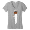 pot head1 Women's V-Neck T-Shirt