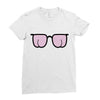kacamata bujur Ladies Fitted T-Shirt