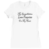 grandkitties pawprints Ladies Fitted T-Shirt