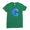 c 3d Ladies Fitted T-Shirt
