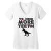 We Need More Teeth Women's V-Neck T-Shirt