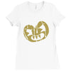 Don't Scare Me (a4) Ladies Fitted T-Shirt