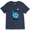 i heart science V-Neck Tee