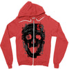 skullci-fi Zipper Hoodie