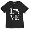 love dolphin V-Neck Tee