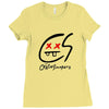 CHAIN SMOKERS Ladies Fitted T-Shirt