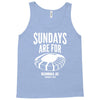 sundays are for football foot ball Tank Top