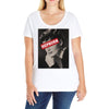 Audrey Hepburn Ladies Curvy T-Shirt