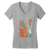 FLOCK OF BIRDS Women's V-Neck T-Shirt