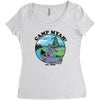camp myah Women's Triblend Scoop T-shirt