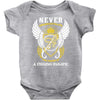 fishing fanatic1 Baby Bodysuit