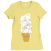 doodle Ladies Fitted T-Shirt