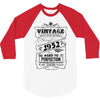 Vintage Aged To Perfection 1952 3/4 Sleeve Shirt