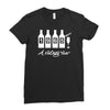 bottles 1965   mens funny Ladies Fitted T-Shirt