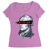 alexander hamilton rise up Women's Triblend Scoop T-shirt