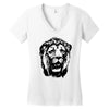 lion Women's V-Neck T-Shirt