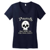 pirates only want you for your booty Women's V-Neck T-Shirt