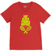 Eat Sleep Tennis Repeat V-Neck Tee