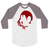 deadpool face 3/4 Sleeve Shirt