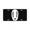 no face noface spirited away chibli manga anime tee License Plate