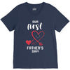 Our First Father's Day! Baby Girl V-Neck Tee
