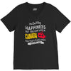 you can't buy happiness but you can live in canada V-Neck Tee