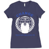 anonymous hacker revolution Ladies Fitted T-Shirt