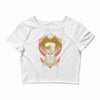 skull pirate Crop Top