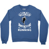 simple man running Crewneck Sweatshirt