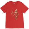 marilyn monroe machine gun gangster 100% cotton V-Neck Tee