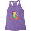 skate face Racerback Tank