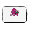 purple octopus playing the bagpipes Laptop sleeve