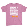 Strong Independent Motivated Pisces Youth Tee