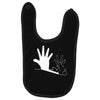 shadow puppet rabbit Baby Bibs