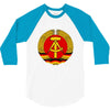 ddr logo blau 3/4 Sleeve Shirt