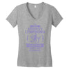 I am a Hodgkins Cancer Survivor - What's Your Superpower? Women's V-Neck T-Shirt