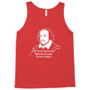 shakespeare beard quote much ado about nothing Tank Top