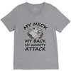 anxiety attack V-Neck Tee