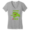 punk crock Women's V-Neck T-Shirt