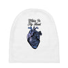 winter in my heart Baby Beanies