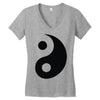 yin yang Women's V-Neck T-Shirt