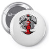 spray the towwn Pin-back button
