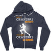 the best grandpas go running Zipper Hoodie