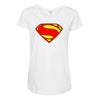 superman Maternity Scoop Neck T-shirt