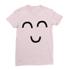 keep smile Ladies Fitted T-Shirt