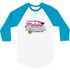 makeup to basketball 3/4 Sleeve Shirt