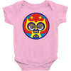 lucha libre    yellow Baby Onesie