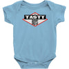 tasty boys Baby Onesie