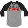 world  best mum 3/4 Sleeve Shirt
