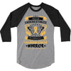 Never Underestimate the Strength of a Childhood Cancer Warrior 3/4 Sleeve Shirt